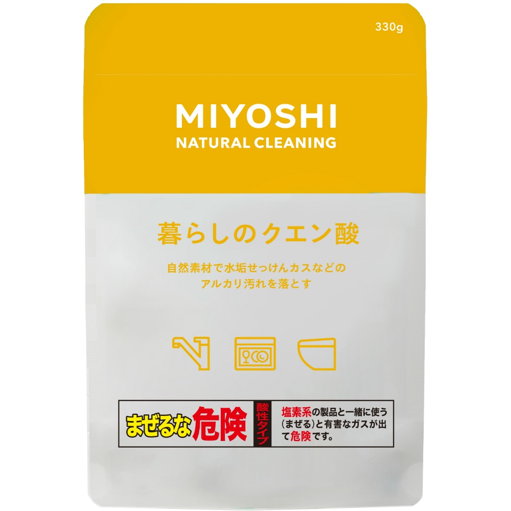 ミヨシ石鹸 純正品 暮らしのクエン酸 4537130101209