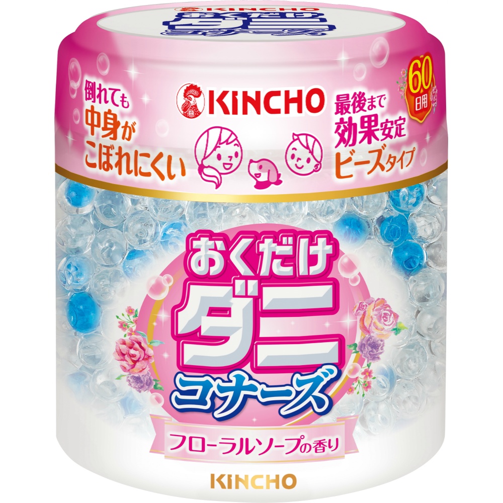 大日本除虫菊（金鳥） 純正品 ダニコナーズ ビーズタイプ フローラルソープの香り 4987115543973