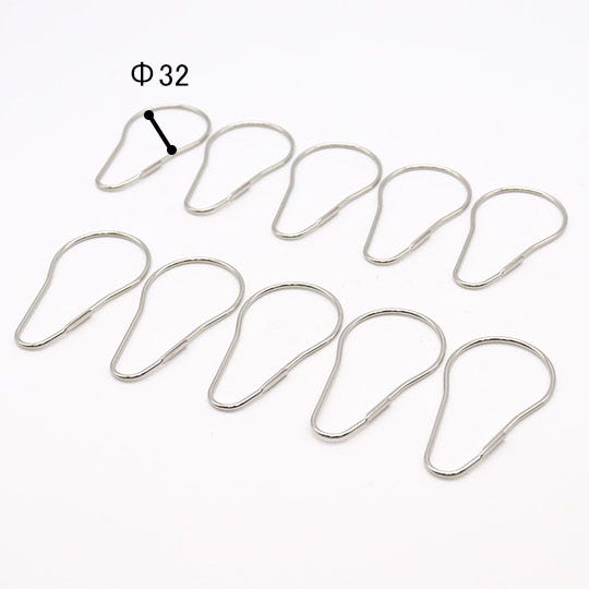 R222210 LIXIL・INAX シャワーカーテン用リング 浴室部品 [R2222(10)] brdp