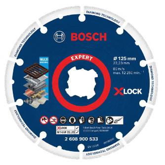 ダイヤモンドメタルホイール125 2608900533 ボッシュ 純正品新品 XL BOSCH