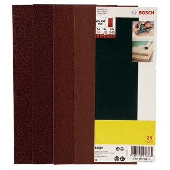 25枚 PR-PSSM25 ボッシュ 純正品新品 オービタルペーパーセット BOSCH
