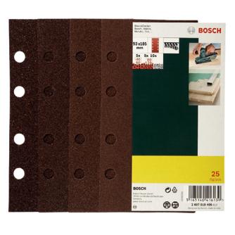 25枚 PR-PSSBM25 ボッシュ 純正品新品 オービタルペーパーセット BOSCH