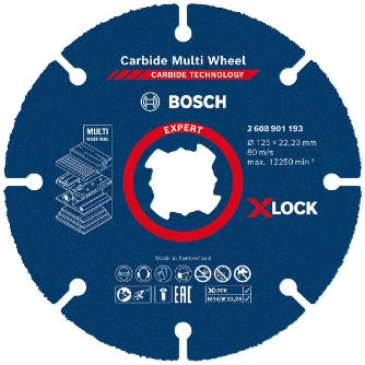 2608901193 ボッシュ 純正品新品 X－LOCKカーバイドマルチホイール BOSCH