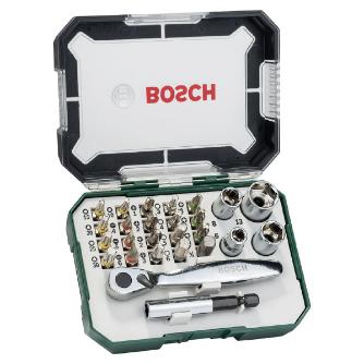 2607017322 ボッシュ 純正品新品 ドライバービット＆ミニラチェットセット BOSCH