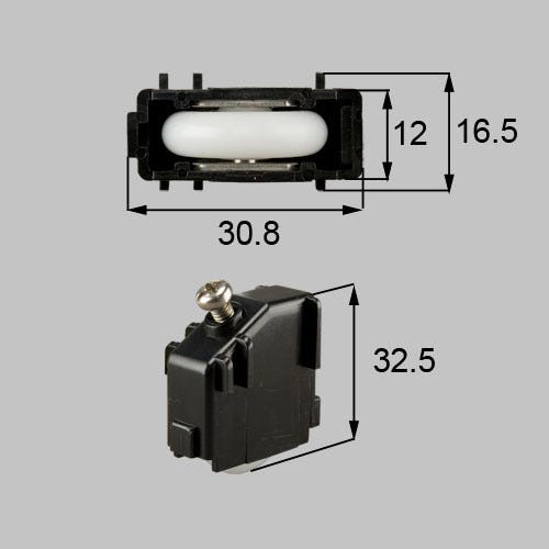 UDP656 LIXIL・トステム 引戸用戸車 浴室ドア部品 [UDP656]